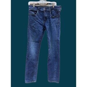 Aeropostale Men's Blue Jeans Size 32x32 Skinny Fit